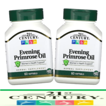 21st century 감마리놀렌산 달맞이꽃오일 500mg GLA 소프트젤 [60정*2병]