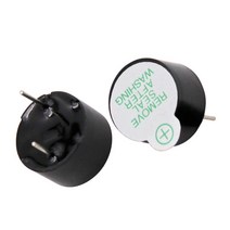 DIY 원형 피에조 부져 AC DC 전자 핀 스피커 부저 SYTHMB1275, (HMB1275) 24B