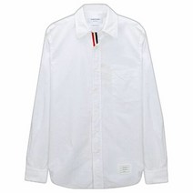 [명품]THOM BROWNE 톰브라운 SS 히든 RWB 트리밍 클래식 포플린 셔츠 MWLE TMG5207 79 1 675307480