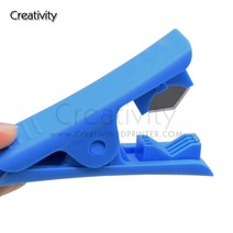 초정밀 3d 프린터 도구 키트 M2 M2.5 M3 M4 렌치 MK8 V6 노즐 청소 바늘 브러시 PTFE 커터 CR10 Ender3 사, 03 PTFE Tube Cutter
