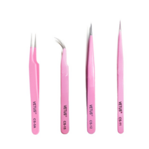 비투스CS핑크핀셋 비투스핀셋 속눈썹재료 반영구재료, CS-12