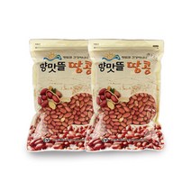 [향맛뜰] 여주 볶음땅콩 500gx2봉 고소한 국내산 땅콩, 2개