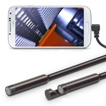 (프레젠샵 스마트폰 USB 내시경카메라 (OTG젠더 포함) (8mm 1M) 포함/내시경카메라/스마트폰/프레젠샵/젠더
