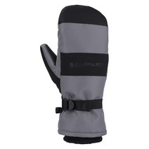 Carhartt 남성용 방수 단열 장갑 블랙 L, Large