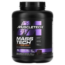 머슬테크 매스테크 익스트림 2000 트리플 초콜릿브라우니맛 2.72kg, 1개