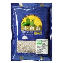 소백산영농조합 (유기-농)찰옥수수알-500g-2020년산 (보리/늘보리/잡곡/현미/흑미/찰흑미/찹쌀/찰현미/검정쌀/수수/차조/콩/서리태/적두/발아현미/혼합곡 추천), 1개