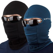 블랙베인 춘추 3단 바라클라바 1+1 복면 마스크 자전거 오토바이 BALACLAVA, 블랙+블루그린