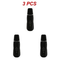 SLATE 스킨 스크러버 워터 필링기 갈바닉 초음파 아쿠아 고주파 진동 얼굴 피부 마사지 리프팅 블랙헤드 제거 필링 1 개 2 3, [07] Style B 3pcs