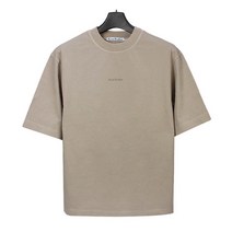 [아크네 스튜디오] 로고 반팔 티셔츠 BL0278 CKN OYSTER GREY [ANC22