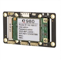 무선 라우터 Quectel 모뎀 LTE 와이파이 라우터 VPN 워치독 Openwrt 시스템 WPA2 DDR2 RAM 2.4G EC25-, 01 WHITE_02 Q-980-EU