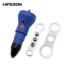 전기 리벳 너트 건 팅 도구 무선 드릴 어댑터 삽입 2.4mm-4.8mm