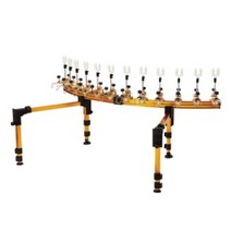 바낙스 민물낚시받침거치틀 12단골드세트, 12단_BP2174GOL_12