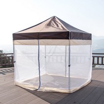 브랜드없음 프리폼 럭셔리 일체형모기장풀세트 2X2 모기장천막 방충망 통풍 캠핑 차박 천막, 선택완료, L일체풀 2X2/블루