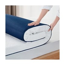 LINSY LIVING 7 6cm(3인치) 트윈 메모리 폼 매트리스 토퍼 쿨링 젤 주입 소용돌이 폼 Tencel(TM) 커버가 있는 부드러운 침대 토퍼 CertiPUR-US 및 O, Twin_7.6 cm(