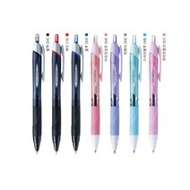 제트스트림 유성볼펜 SXN-150-38 0.38 mm, $혼합(검5,파2,적3), 10개