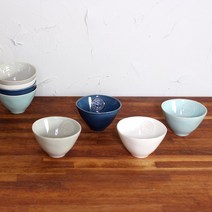 코스타노바 밥공기 (화이트 그레이 아쿠아 블루), 블루, 1개