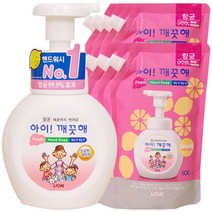 아이깨끗해 레몬 핸드워시 용기+리필, 1세트, 4450ml