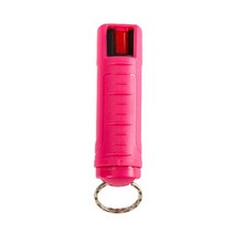 호신용스프레이 20ml 휴대용 재사용 가능한 안전 보호 자기 방어 후추 스프레이 플라스틱 빈 병 비상 EDC 인명 구조 액세서리, 분홍색