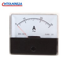 별지시기 고출력 DH670 전류 미터 아날로그 DC 전류계 1A 2A 3A 5A 10A 20A 50A 150A 7060mm, [01] 1A