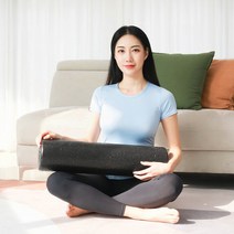 미드브로 필라테스 요가 폼롤러, 블랙