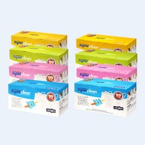 2022년형 슈퍼클린 KF-AD 마스크 & 슈퍼클린 덴탈마스크 (초소형/소형/중형/대형) 개별포장X50매 의약외품 유아용 마스크 ~성인용 마스크, 덴탈초소형 유아용(벌크)