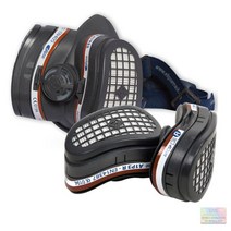 GVS 일립스 SPR503 (M/L 대형) A1P3 방독 방진 겸용 마스크(정화통/필터포함), 선택01. SPR503 (M／L 대형)