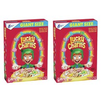 제너럴 밀스 럭키참스 Lucky Charms 마시멜로우 시리얼 739g 2팩, 1개