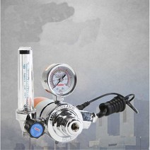 크레토스 CO2게이지 EX-702A 702B 110V 220V 레귤레이터 조정기 22mm, EX-702A(110V), 1개