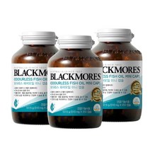 블랙모어스 피쉬오일 미니 캡슐 알티지 오메가-3 510mg x 250 (캡슐) X 3병