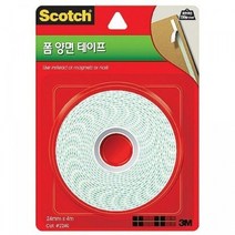 PGM*^몰3M 폼양면테이프 2240 24mm 4m 재접착가능 테잎 재접착^^췤pgm, a^^옵션없슴