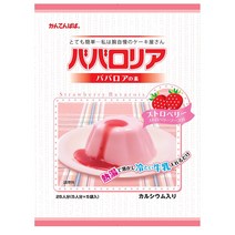 딸기 바바루아 푸딩 디저트 젤리 믹스 75g x 5팩입 25인분
