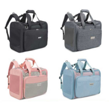 고양이 강아지 애견 반려견 펫 자전거 산책 기내용 이동 백팩 겟백 케이지 가방 배낭, 핑크