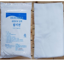 오피스안 약솜(절단솜-16cmx20cm) 탈지면 50g 사각솜 비멸균약솜 실험용솜