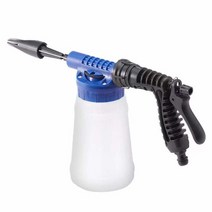 우레탄폼건 폼건 셀프세차 폼건 우레탄 1l foam generator with water gun auto car washer 노즐 스프레이어 car washing washer, 없음