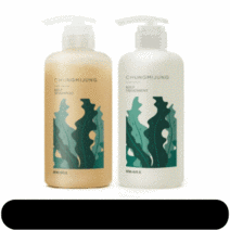 다시마샴푸 & 트리트먼트set 청미정 500ml, 500ml 세트