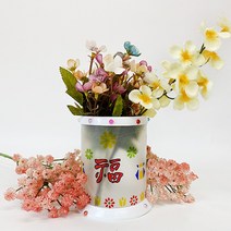 새해 복 스텐실 연필꽂이 만들기 - 4인세트 초등학생 돌봄교실 미술 놀이 DIY 만들기 키트