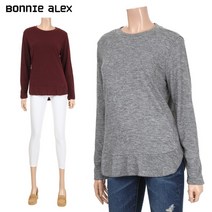 [보니알렉스] 언발란스 트임 티셔츠BDTZ521A
