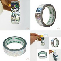 TWKL 홀로그램테이프3CM 10M 은색