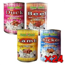 순살코기 댕댕이 점보 습식캔 24개 반려캣 애묘캔, 종류/소고기
