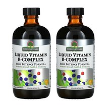 네이쳐스앤서 액상 비타민 C E B 1 2 3 6 9 12 비오틴 컴플렉스 B군 240ml 2통, 1개, 기본
