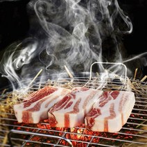 짚불삼겹살 친환경 볏짚 초벌구이 삼겹살, 800g+800g