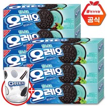 오레오 민트초코 80g X 6곽+덩크컵, 1세트
