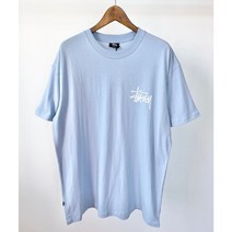 스투시 그래피티 티셔츠 ST0M0273 Pale Blue MENS
