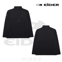 아이더 [매장정품] 깔끔한 스타일 간절기용 (오르데사) 남성 집업 긴팔 티셔츠 [DMU21202/Black(Z1)][NC불광]