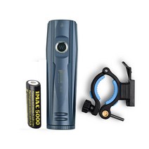 우벤라이트 B2 LED 자전거라이트 후레쉬 손전등 랜턴 전조등 방수 정격 1300루멘, B세트(본체+배터리 5000mAh)