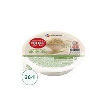 햇반 발아현미밥 36개
