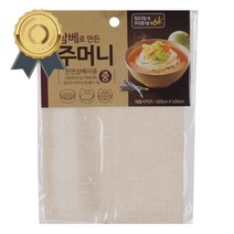 삼베로 만든 면 주머니 중 20x26 삼베 망 육수망 잎차망 멸치망 삼베망 면주머니