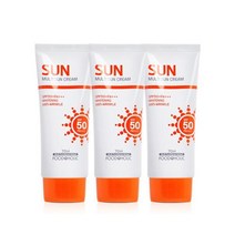 3 푸드어홀릭 멀티 선크림 70 50 +++, 단일수량