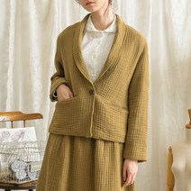 애스터 주름 싱글 자켓