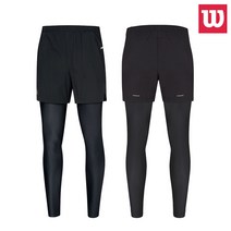 윌슨 투인원레깅스 6563 남성 블랙